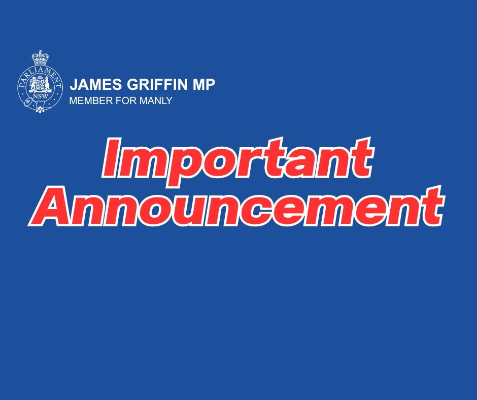 Important Announcement: Manly Electorate Office is Undergoing Temporary Refurbishment